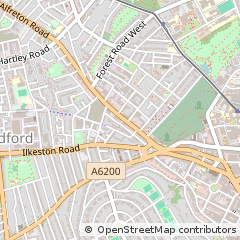 Map of Nottingham