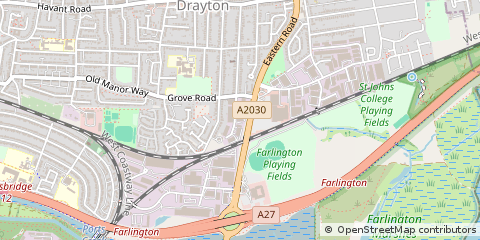 Map of Portsmouth, Hampshire