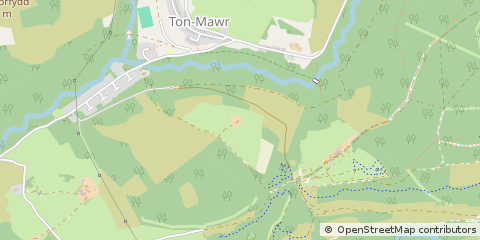 Map of Port Talbot, West Glamorgan