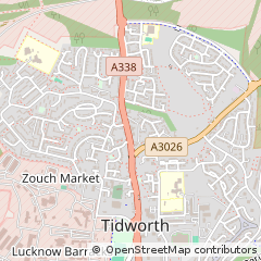 Map of Tidworth