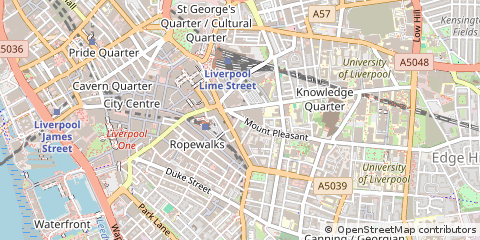 Map of Liverpool