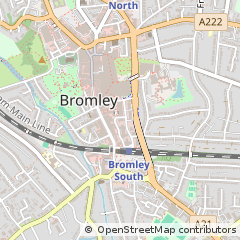 Map of Bromley