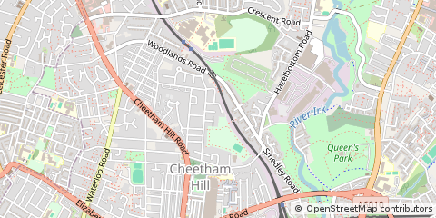 Map of Manchester