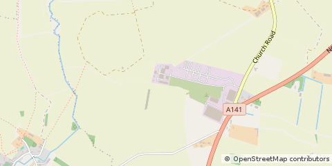 Map of Warboys, Huntingdon, Cambridgeshire