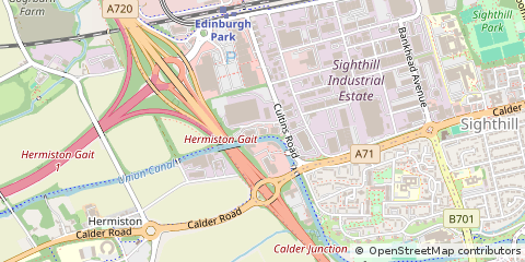 Map of Edinburgh