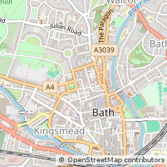 Map of Bath