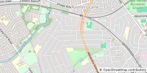Map of Harrow