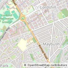 Map of Southampton