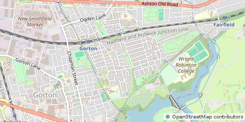 Map of Manchester