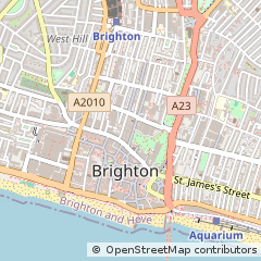 Map of Brighton, East Sussex