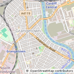 Map of Cardiff
