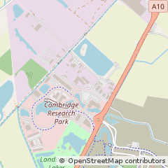 Map of Cambridge, Cambridgeshire
