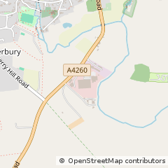 Map of Banbury, Oxfordshire