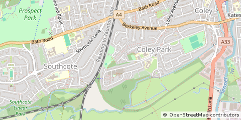 Map of Reading