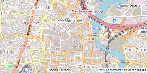 Map of Belfast