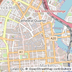 Map of Belfast