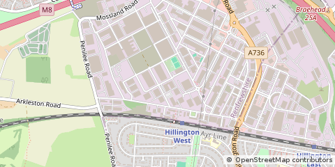 Map of Glasgow