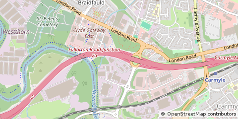 Map of Glasgow