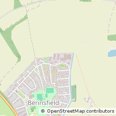 Map of Berinsfield Wallingford, Oxon