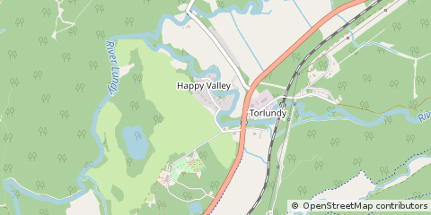 Map of Fort William, Inverness-shire