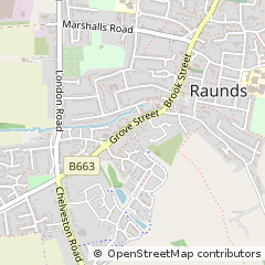 Map of Raunds