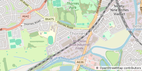 Map of Wakefield