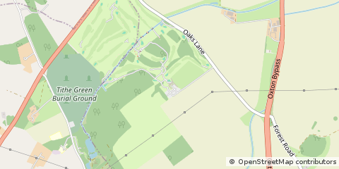 Map of Southwell, Nottinghamshire