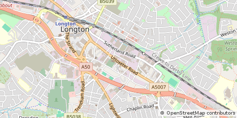 Map of Stoke-on-Trent