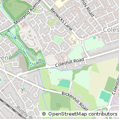 Map of West Midlands