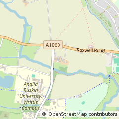 Map of Chelmsford, Essex