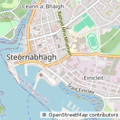 Map of Stornoway, Isle of Lewis