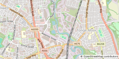 Map of Bolton
