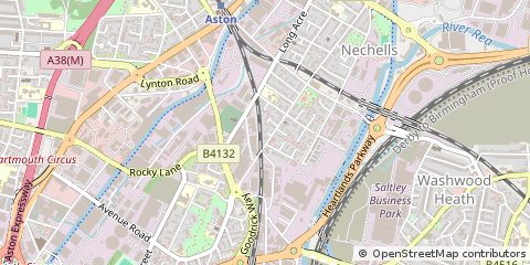 Map of Birmingham