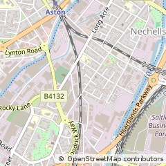 Map of Birmingham