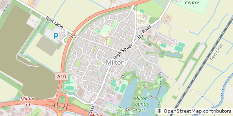 Map of Milton
