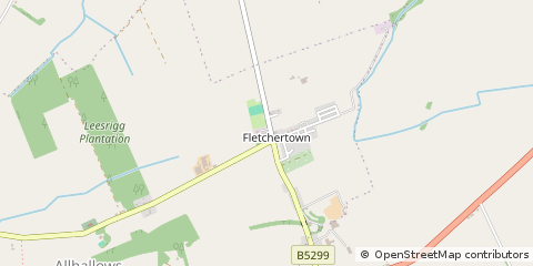 Map of Wigton, Cumbria