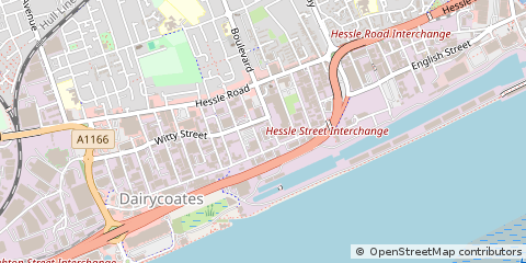 Map of Hull