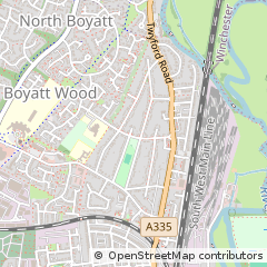 Map of Eastleigh