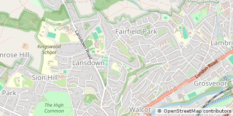 Map of Bath