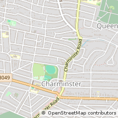 Map of Bournemouth, Dorset