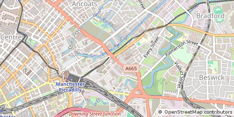 Map of Manchester