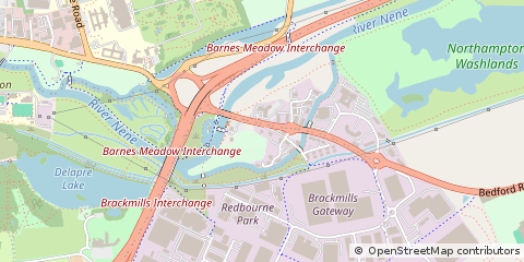Map of Northampton