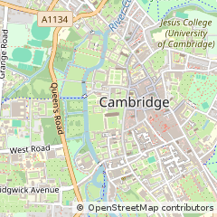 Map of Cambridge