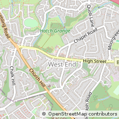 Map of Southampton, Hampshire