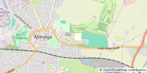Map of Walsall