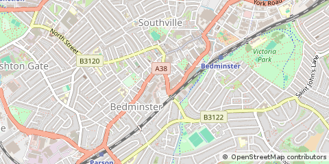 Map of Bristol