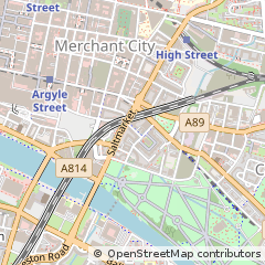 Map of Glasgow