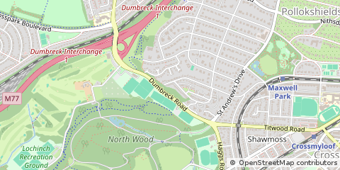 Map of Glasgow