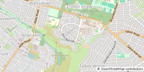 Map of Poole
