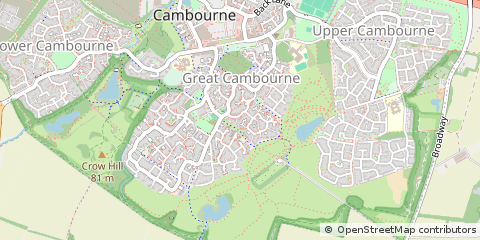 Map of Cambridge
